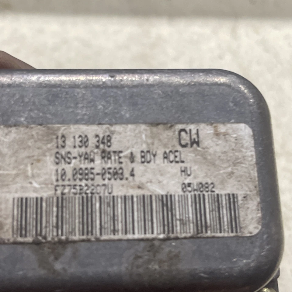 Opel Astra H / Zafira B ESP Drehratensensor 13130348 CW - Bild 4 von 4