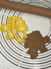 Cortador de galletas y molde The Super Mario Bros Bowser producido por arte de cocina en 3D