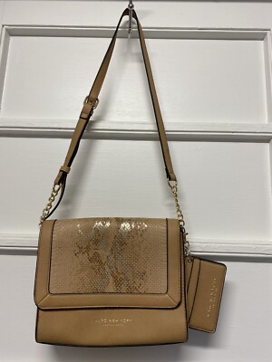 marc new york andrew marc Snake Skin Shoulder Bag
