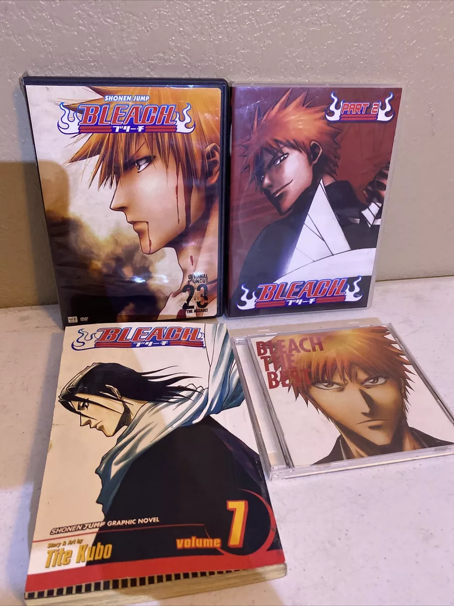 bleach manga, cd, dvd lot Disc Anime