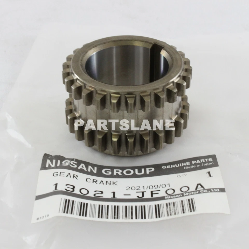 Piñón del cigüeñal genuino Nissan GT-R 2009-2024 OEM 13021-JF00A Foto 2 de 2