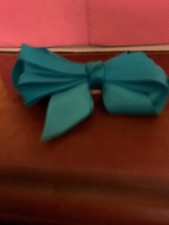 Bow Barette Hair Clip - Silky Material - Never Used