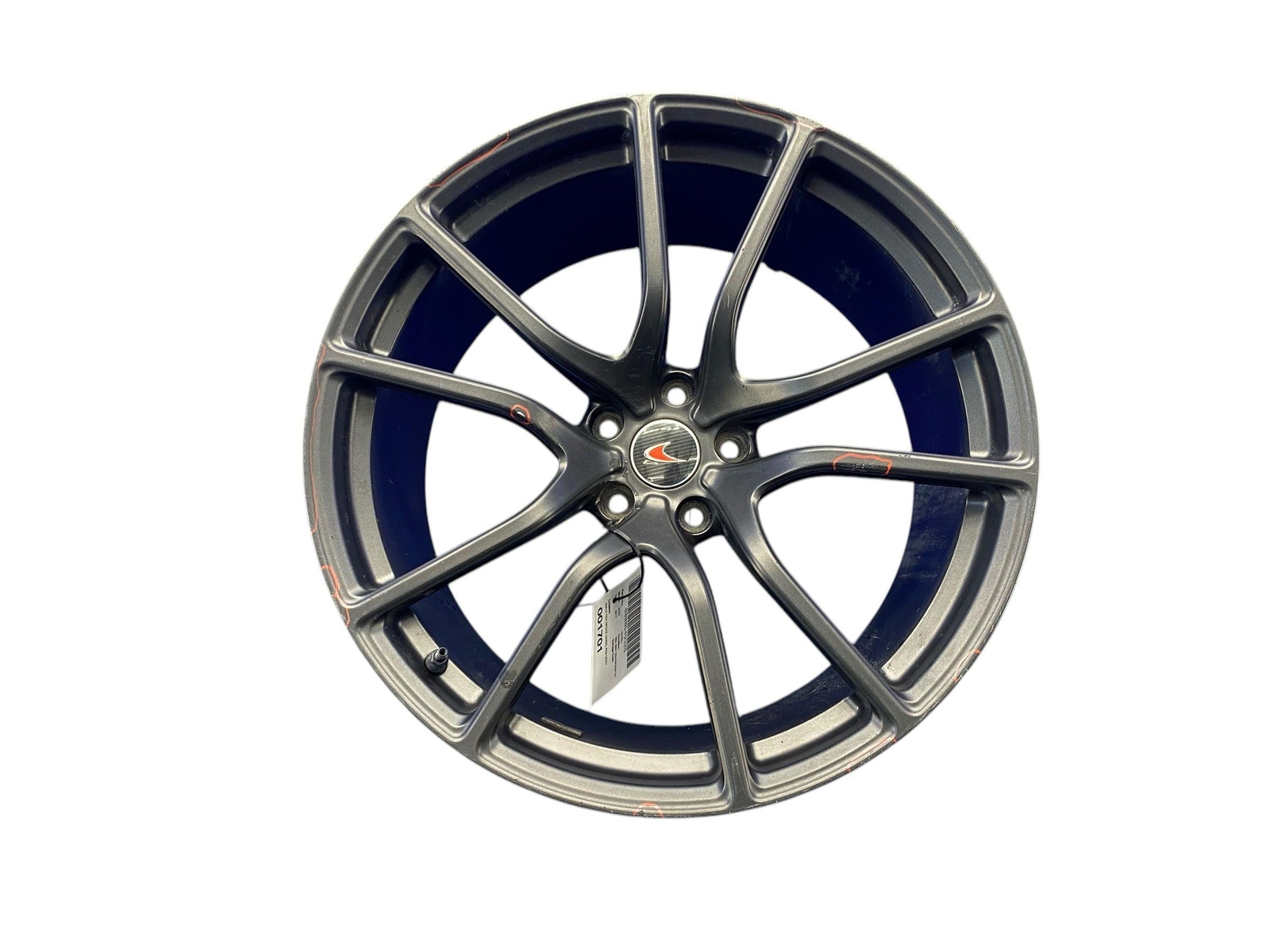 2016-2021 MCLAREN 570S 20X10 TEN SPOKE WHEEL RIM GRAY *SCUFFS* OEM