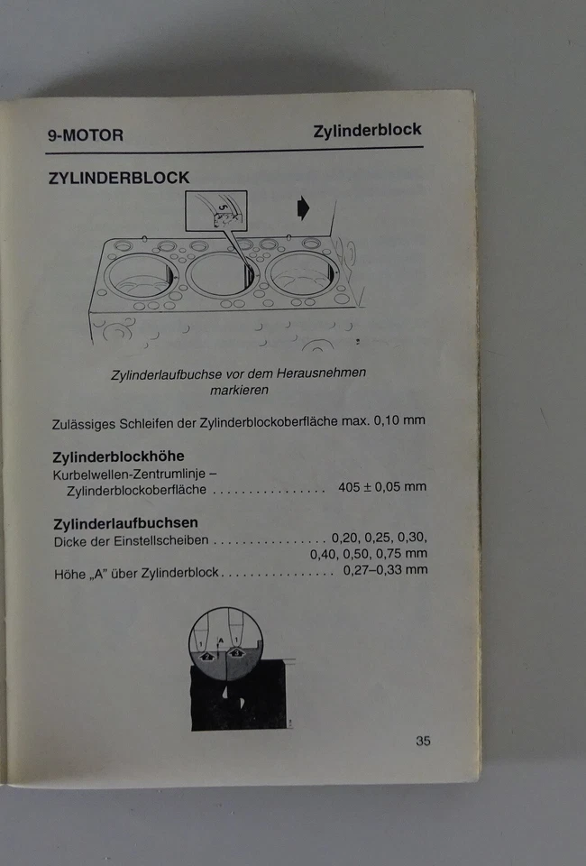 Libro Tabelle Scania Motori 6-Zylinder & 8-Zylinder D 8/9/11/14 Di 1994-95 - Immagine 4 di 4