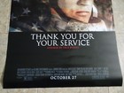 THANK YOU FOR YOUR SERVICE - MOVIE POSTER WITH MILES TELLER — photo 2