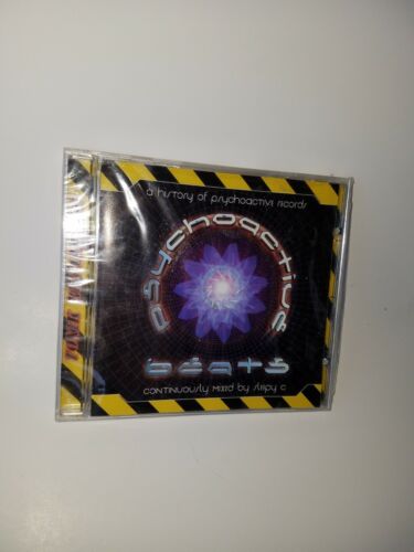 SEALED CD Psychoactive Beats continually mixed by sleepy C TOXIC RECORDINGS trnc