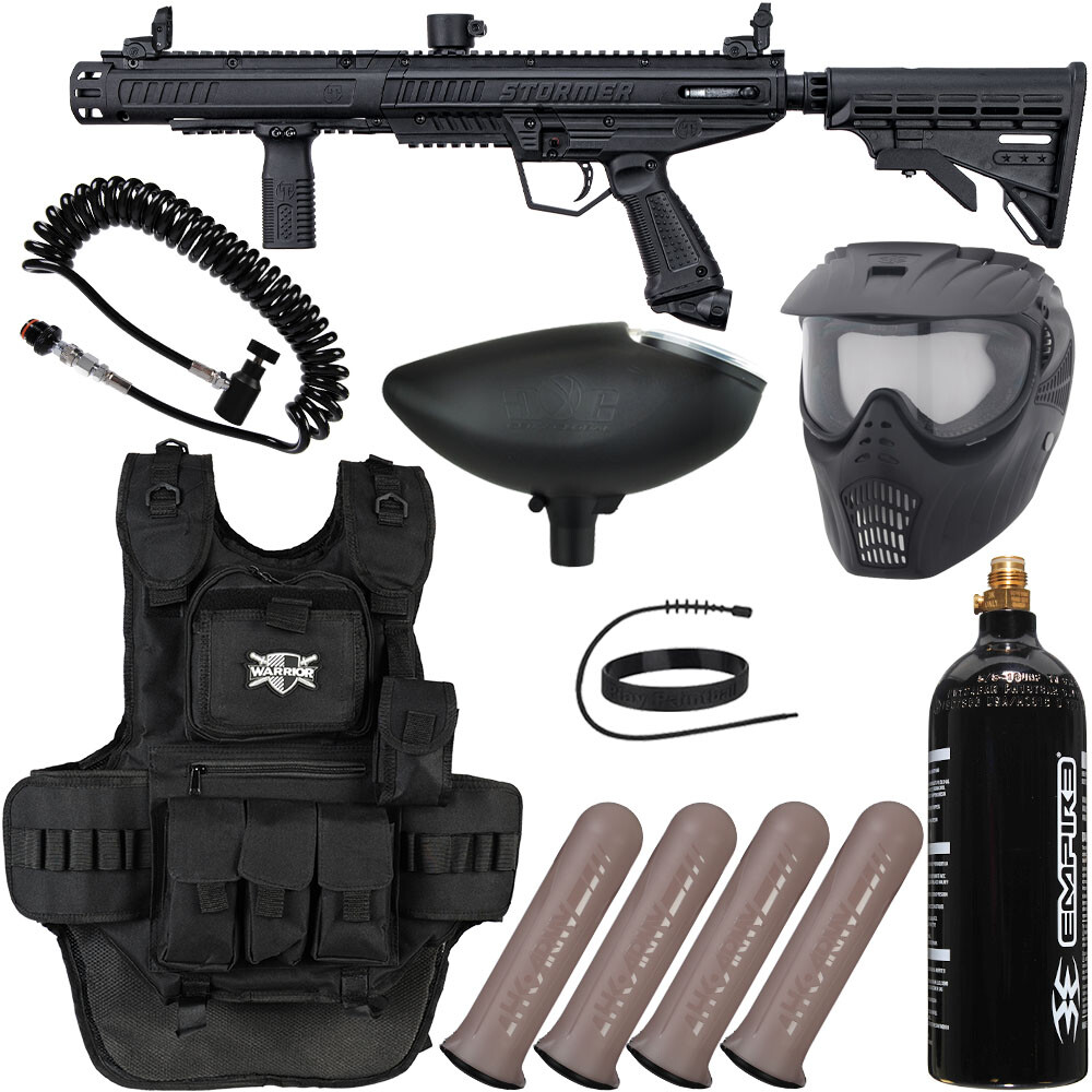 Ner Paintball Gun Package Kit - Black