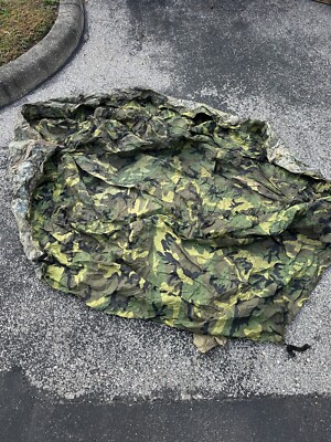 DAMAGED - Diamond Brand Marine Combat Tent Woodland BDU USMC Man