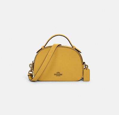    Coach Serena MINI Satchel Gold/Flax C1589 NWT