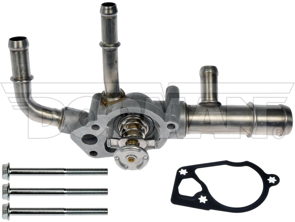 Conjunto de carcasa termostato refrigerante motor Buick LaCrosse 2010-2016 Dorman Foto 3 de 4