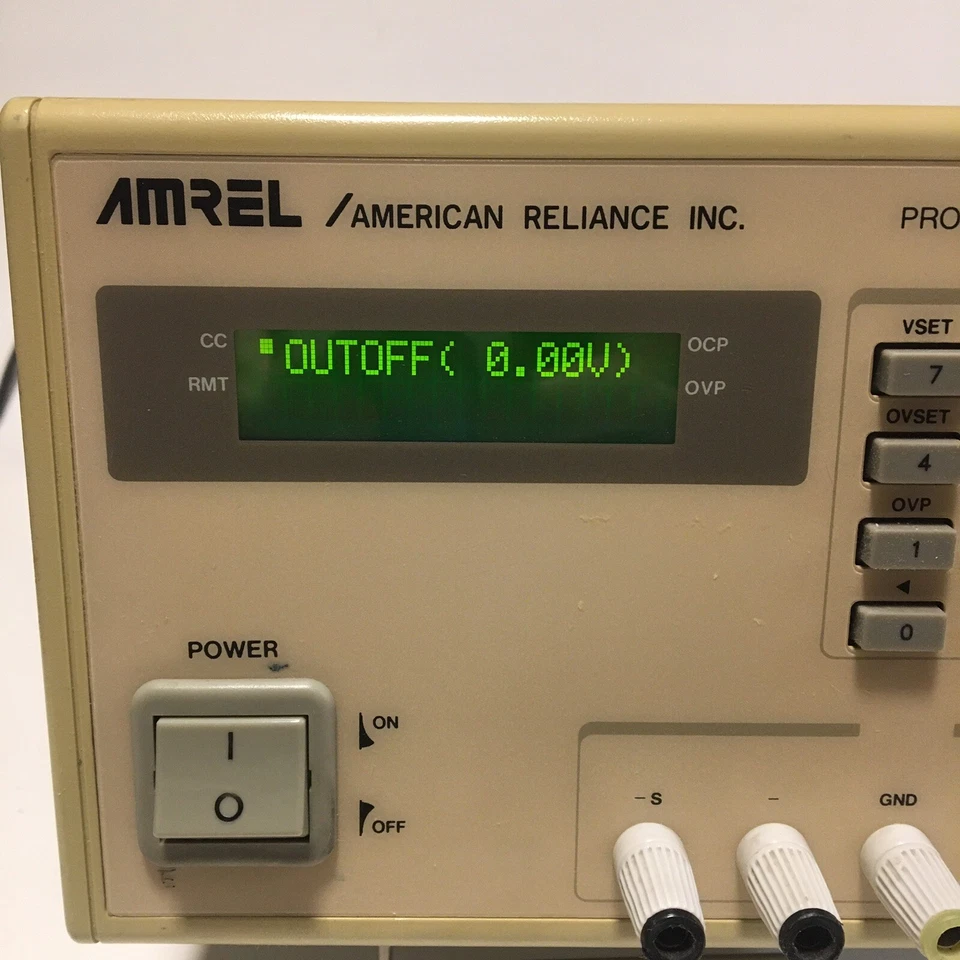 AMREL PPS-1003 Programmable DC Power Supply (for sale outside of US & Canada) - Image 3 of 4