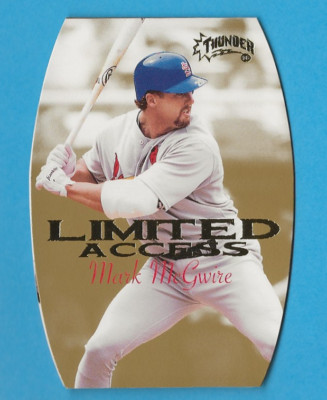 1998 Circa Thunder Limited Access #11LA Mark McGwire St Louis Cardinals
