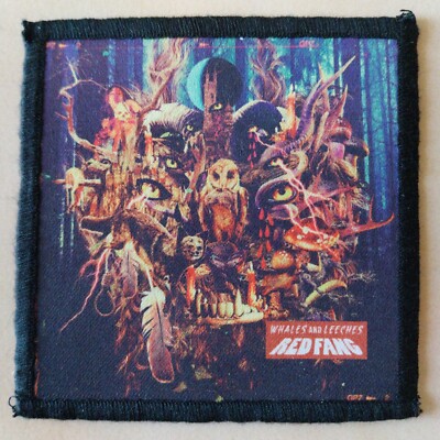 RED FANG - WHALES AND LEECHES -- PATCH / AUFNÄHER -- STONER METAL