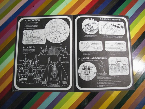 vtg 1980s ESB Star Wars ephemera - toy instruction manuals, stickers, insert - Picture 184 of 199