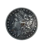 1886 O Morgan Dollar VF - Very Fine Details 90% Silver $1 US Coin # 1824