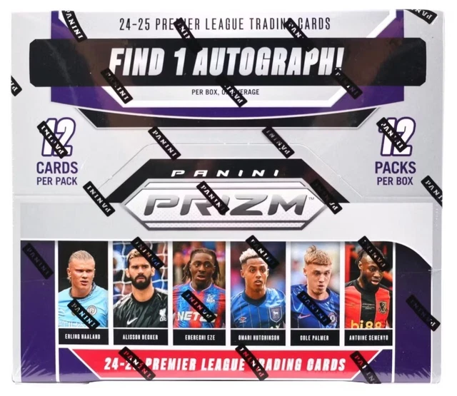 2024-25 Panini PRIZM EPL English Premier League Soccer HOBBY Box FACTORY SEALED!