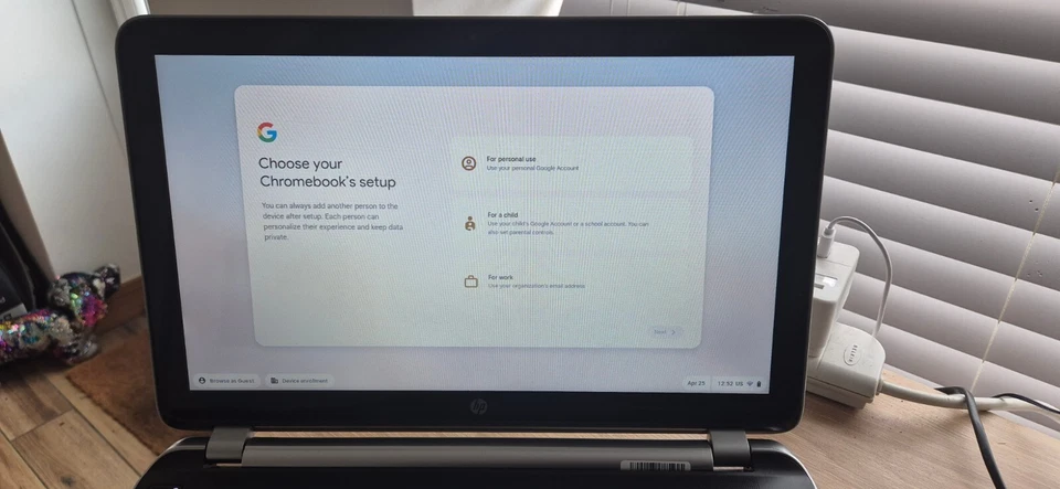 Hp Pavilion 15 15.6 Touchscreen Amd A8-4555m 500GB SSD 8GB RAM Chromebook - Image 2 of 4