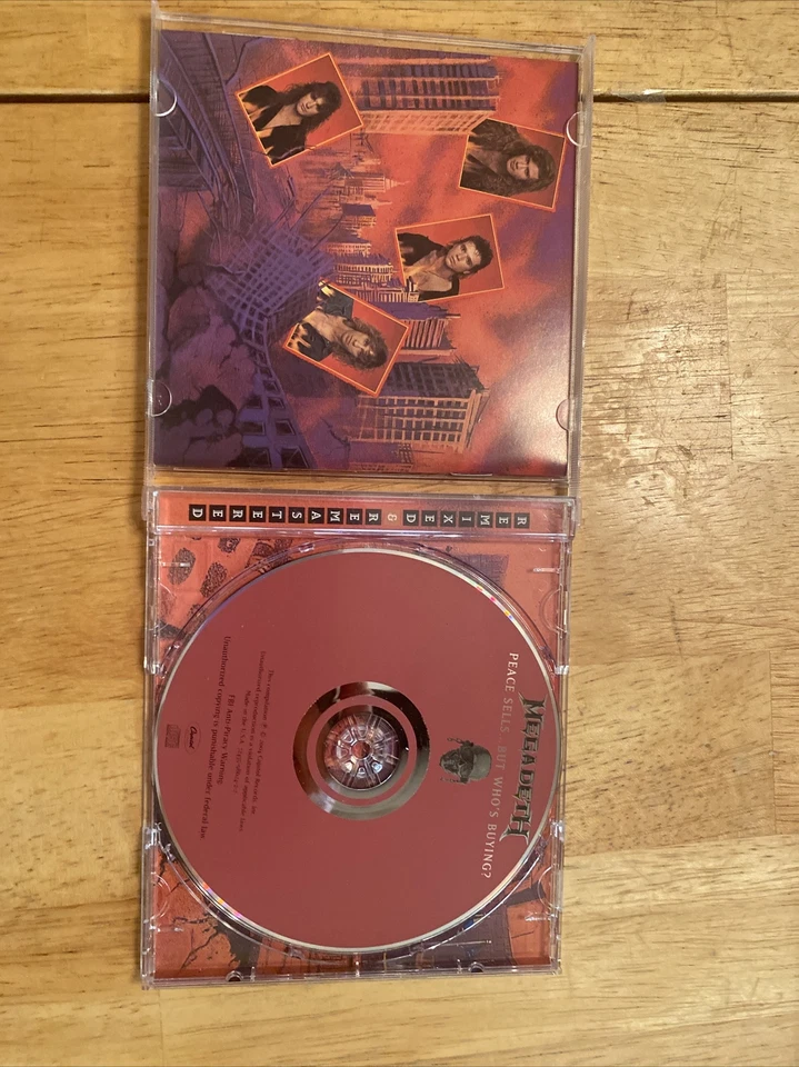 Megadeth Peace Sells… Remixed US CD 2004 Capitol Records/ BMG Music Issue - Imagem 3 de 4