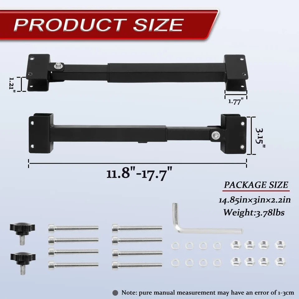 Supllueer Racing Simulator Wheel Stand Support Arm Adjustable with Mounting Part - Image 2 of 4