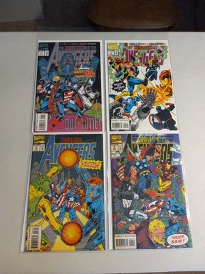 Avengers: The Terminatrix Objective #1-4 Complete Series 1993 Marvel Comics