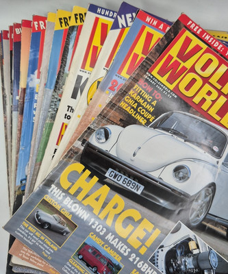 Volks World Magazine full year 2003 12 issues plus summer issue Bundle Job Lot
