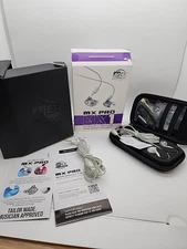 Open Box Mee Audio MX Pro Series MX1 Modular In-Ear Monitors - Clear with Case