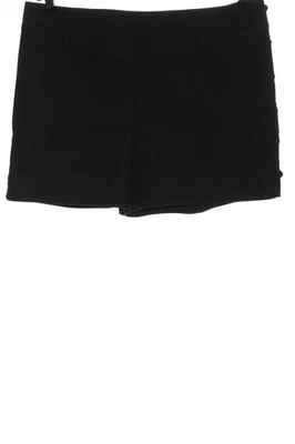 CLUB MONACO Short taille haute Dames Pantalon court T EU 38 noir style festif - Photo 1/4