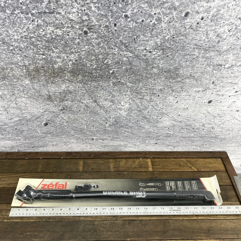 Zefal Double Shot Bicycle Frame Pump Double Action 0-160 PSI MTB Road with Mount - Image 3 of 4
