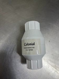  3/4 in Spring Check Valve PVC/V08221B (slip connector) (lot of 25)