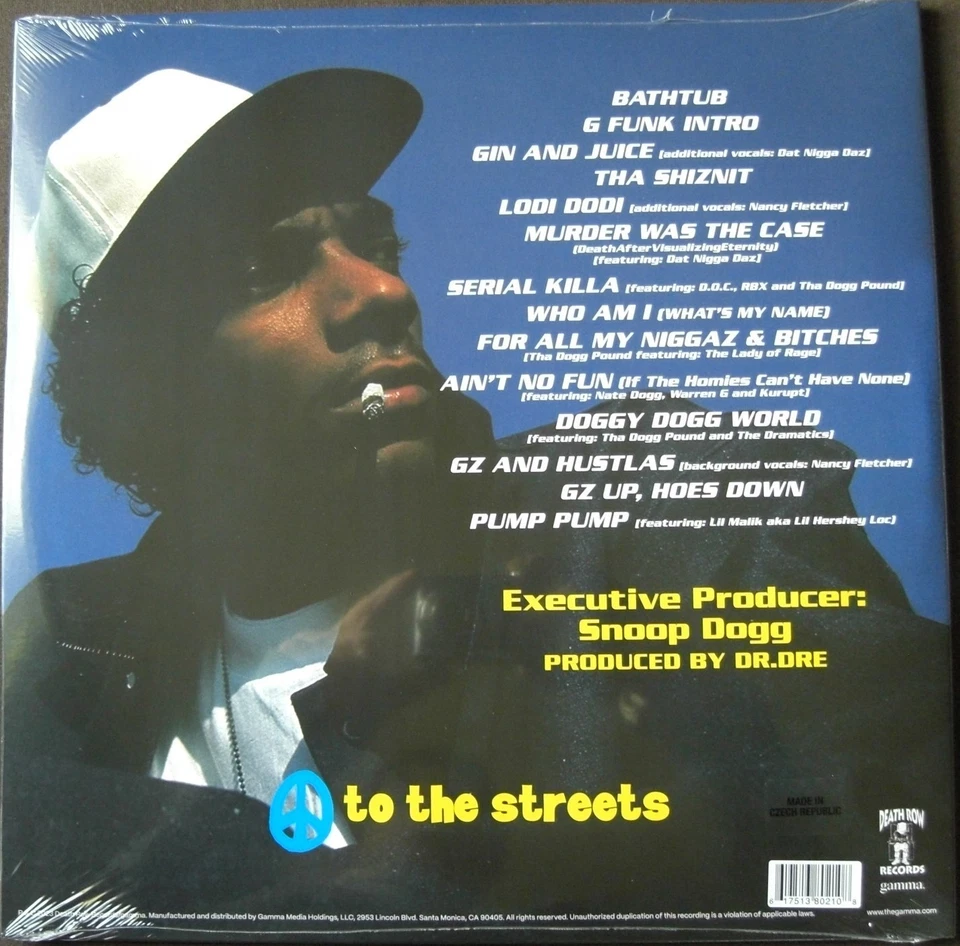 Snoop Doggy Dogg – Doggystyle 2 x Vinyl, LP Album 30th Anniversary clear - Bild 2 von 2