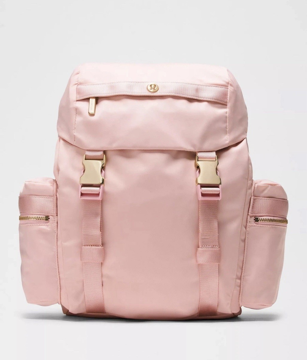 Lululemon Wunderlust Backpack Mini 14L Pink /Gold NWT | eBay