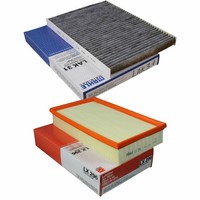 Mahle / Knecht Set Filterpaket Innenraumfilter LAK 31 Luftfilter LX 296