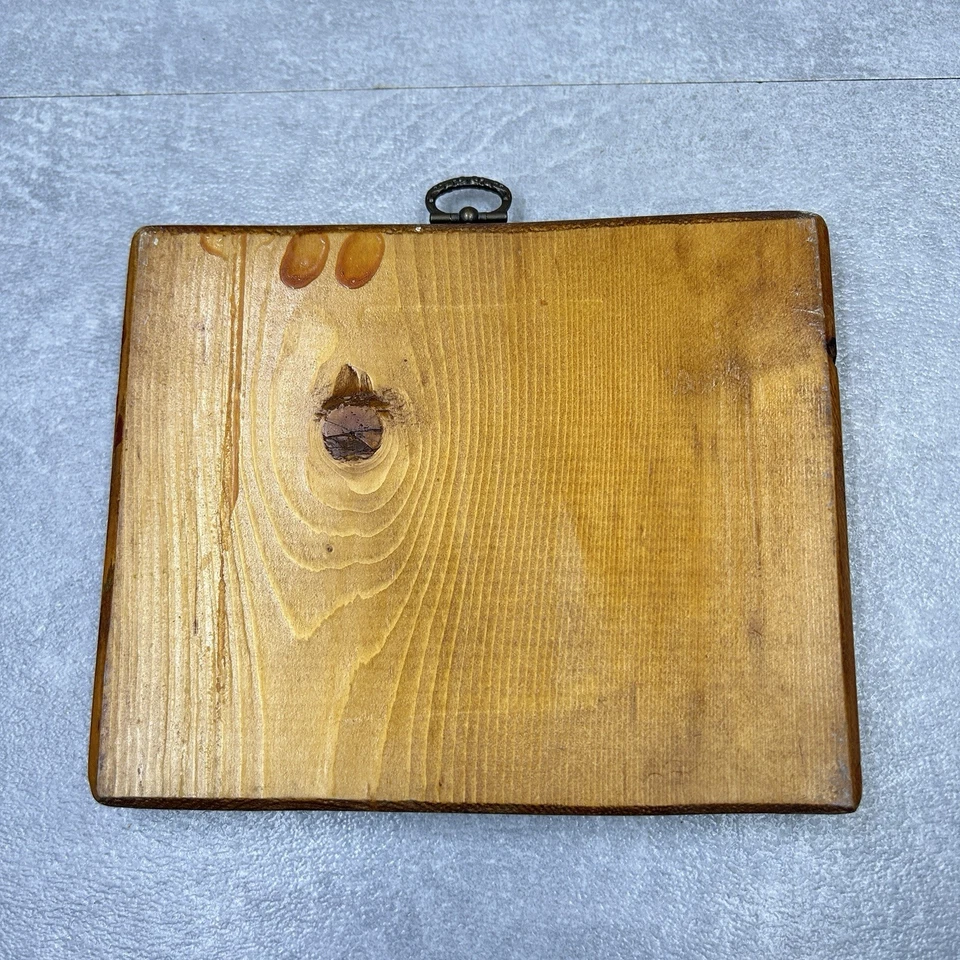 As for Me and My House We Will Serve the Lord - Rustic Wall Art Wood Carved 6x7" - Image 3 of 4