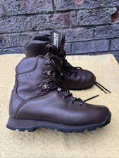 Iturri Brown Leather Patrol Boots. Female Size UK 5M. British Army Surplus..
