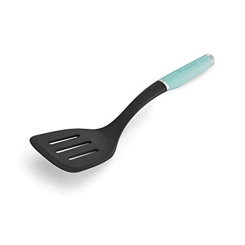 KitchenAid Classic Nylon Slotted Turner, 13.66-Inch, Aqua Sky - Image 2 of 4