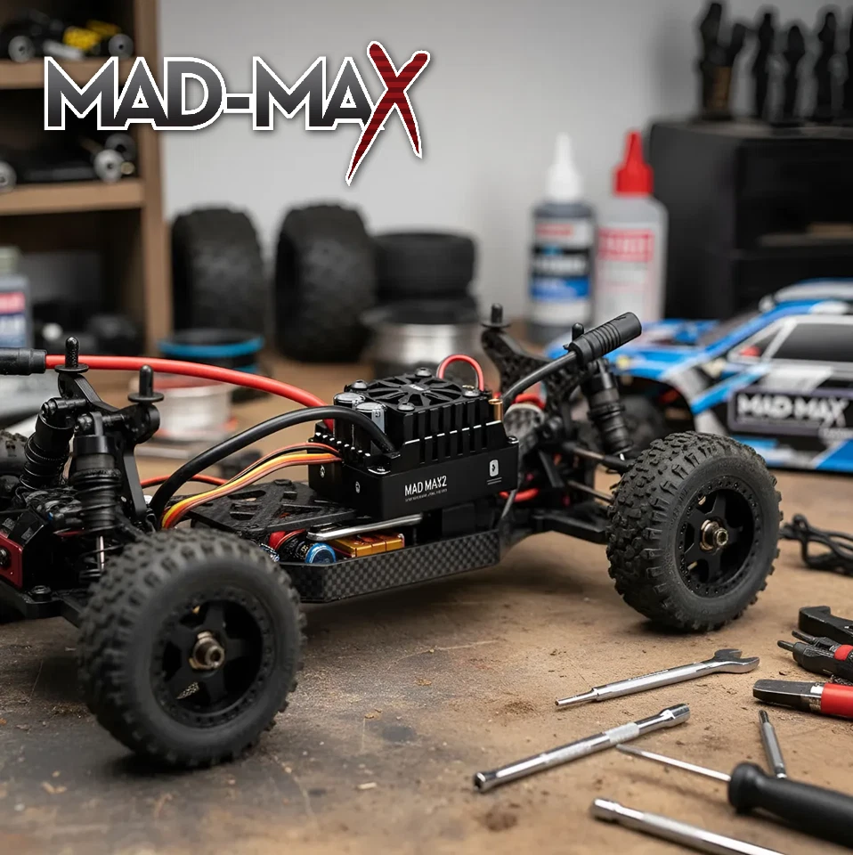MADMAX-2 SENSORED 32-BIT ESC 2-4S LiPo RC 1/10 Car Brushles (*NO TARIFFS TO USA) - Image 2 of 4