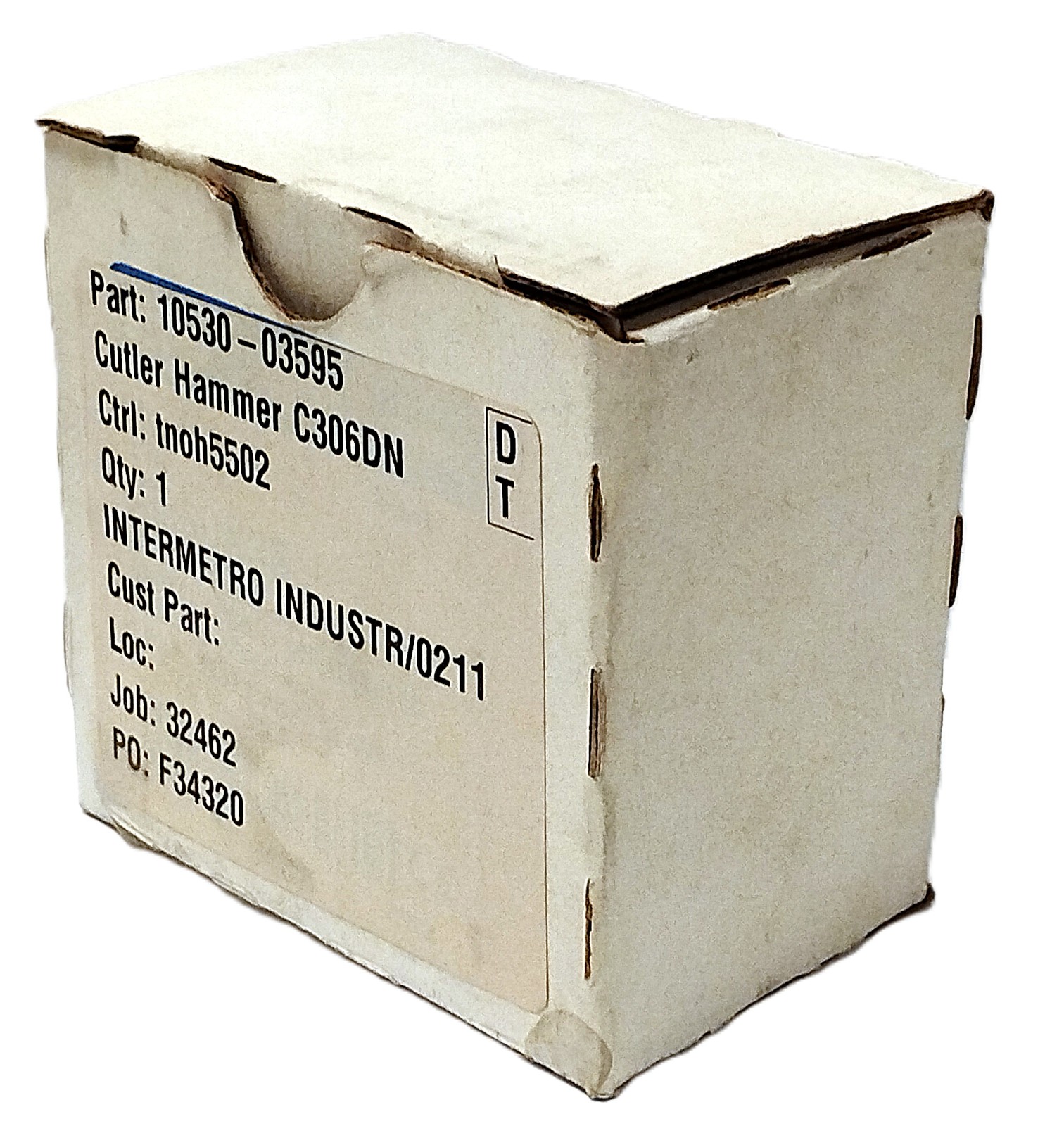 Cutler-Hammer C306DN3 Series B1 600 V AC 3 Pole Thermal Overload Relay