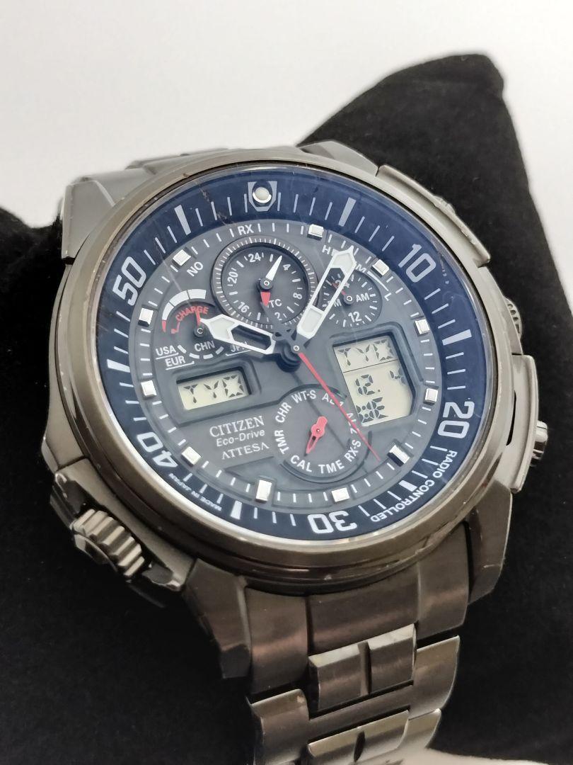 Citizen Attesa ATV53-2933 Eco-Drive Digi-Ana Radio Citizen Attesa ATV53-2933 Eco-Drive Digi-Ana Radio