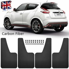 Carbon Mud Flaps Splash Guards & Clips For NISSAN JUKE F15 F16 NISMO & RS Juke-R