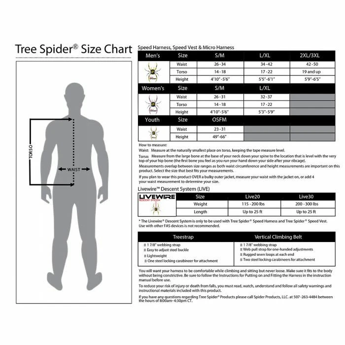 New Robinson Outdoors Tree Spider Speed Harness Size Large / X-Large - Image 3 of 3