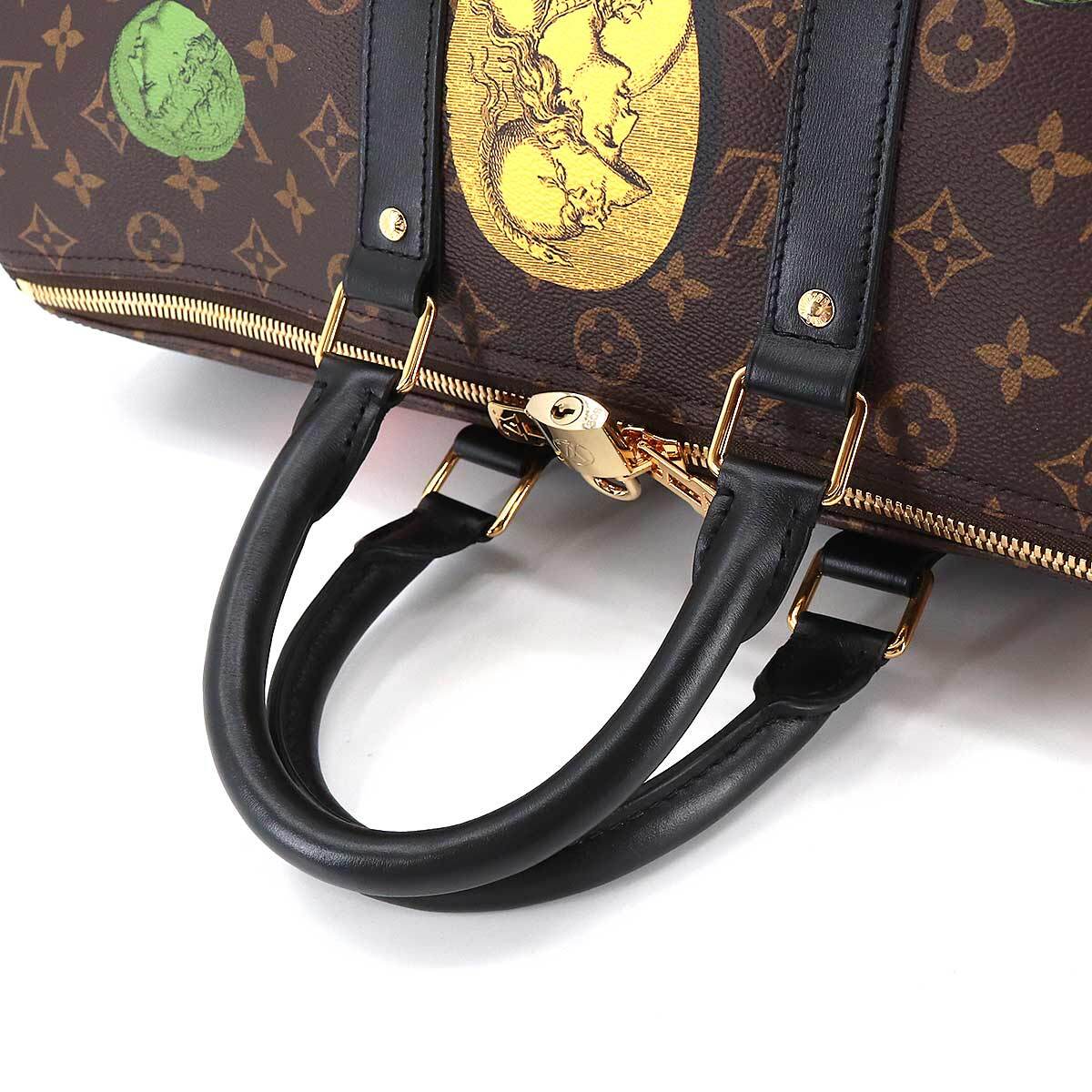 LOUIS VUITTON Monogram cameo Keepall Bandoliere 45 Luggage M59261 