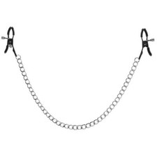 Adjustable Breast Nipple Metal Clamps Clips BDSM Bondage Sex Toy for Woman