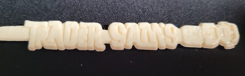 Disneyland Trader Sams Swizzle Sticks Tiki Drink Cocktail 6" Plastic Lot Of 4 - Picture 3 of 6
