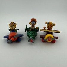 1988 Disney TaleSpin Airplane McDonald  s Happy Meal Toys Set Of 3