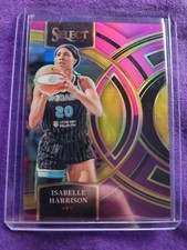 2024 WNBA Select Basketball Isabelle Harrison Pink And Purple /99 Chicago Sky