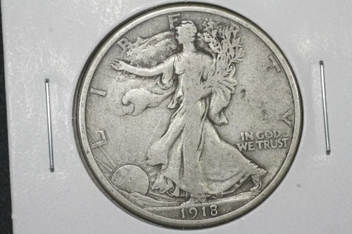 1918-S Walking Liberty Half Dollar, Choice Fine