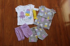 NWT GIRLS CARTERS SZ 6 MONTHS PAJAMAS ICE CREAM