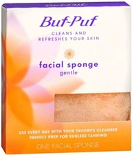 Buf-Puf Gentle Facial Sponge, Dermatologist Developed, Removes Deep-Down Dirt