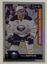 Nick Baptiste 2016-17 O-Pee-Chee Marquee Rookies RC Rainbow