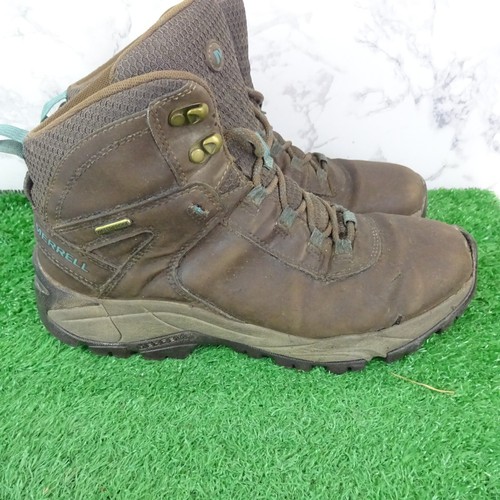 Merrell Walking Shoes Size 7 Womens Vego Mid Hiking Trainers Waterproof Boots - Picture 8 of 12